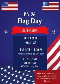 Flag Day Invite